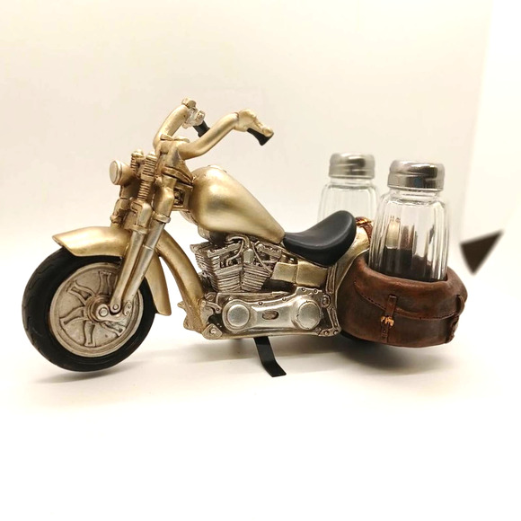 Salt & Pepper Motorcycle Holder - New in Box - Picture 3 of 13